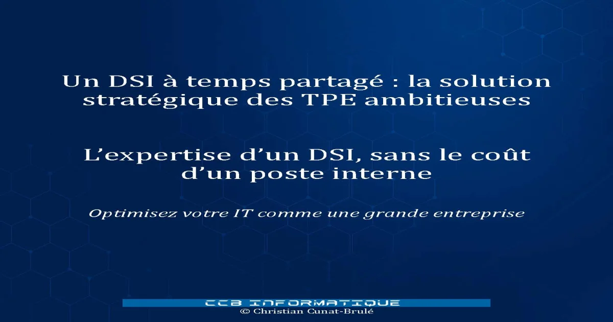 Image de Carrousel : DSI à temps partagé cette solution qui séduit les dirigeants