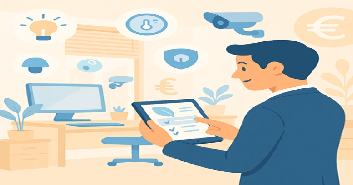 Image de La domotique professionnelle, un investissement accessible et rentable