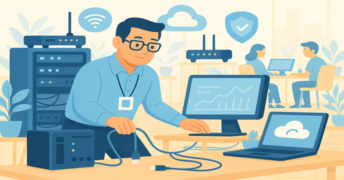 Image de Une infrastructure réseaux et systèmes, les bases solides pour votre entreprise