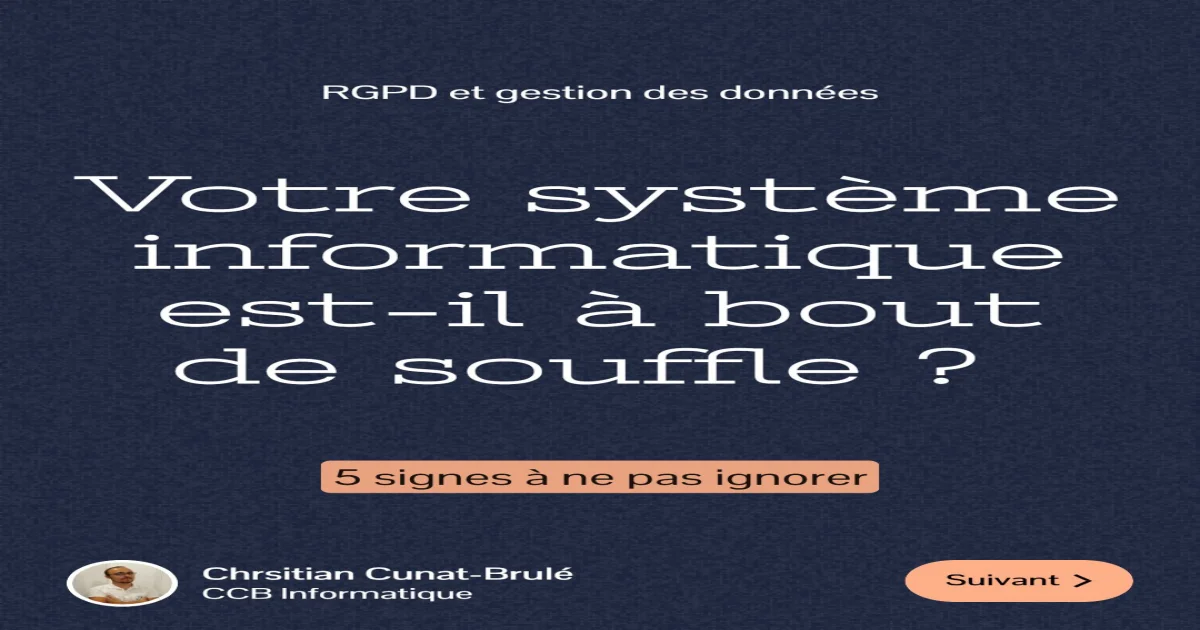 Image de Carrousel : Les 5 signes d’alerte à ne pas ignorer pour vos systèmes informatique